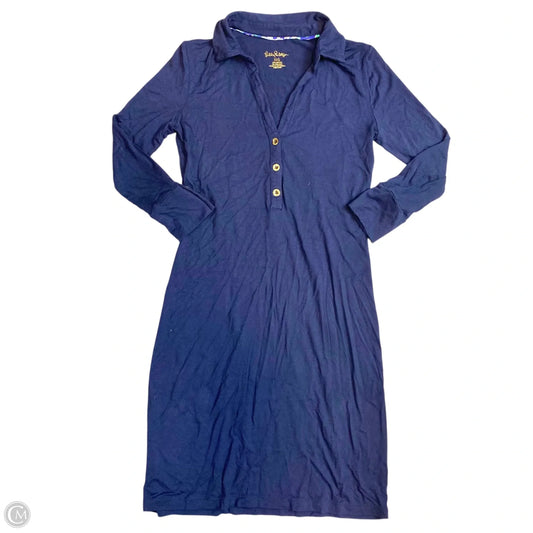 Dress Designer By Lilly Pulitzer In Navy, Size: Xxs