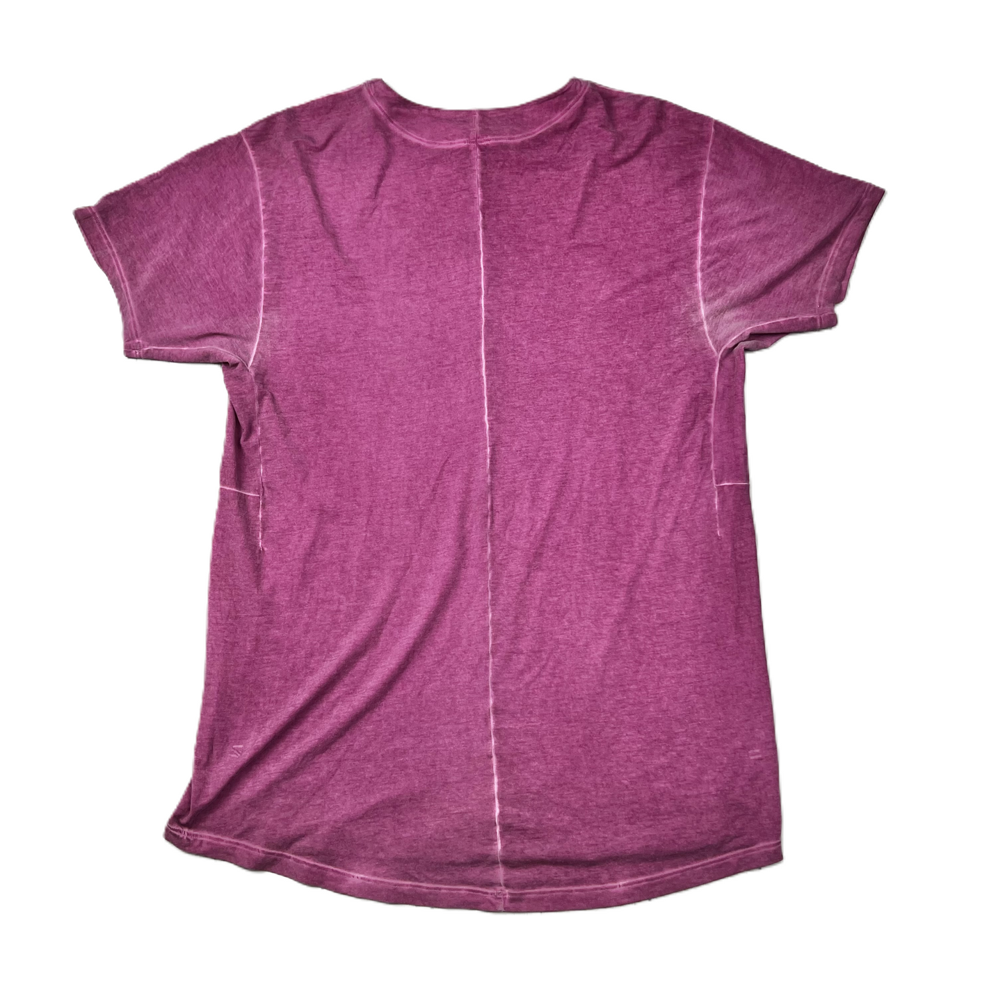 Purple Athletic Top Short Sleeve By Lululemon, Size: M