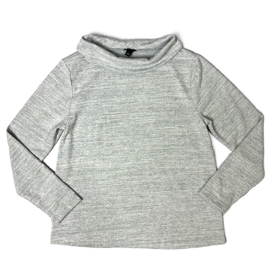 Top Long Sleeve By Ann Taylor In Grey, Size: L