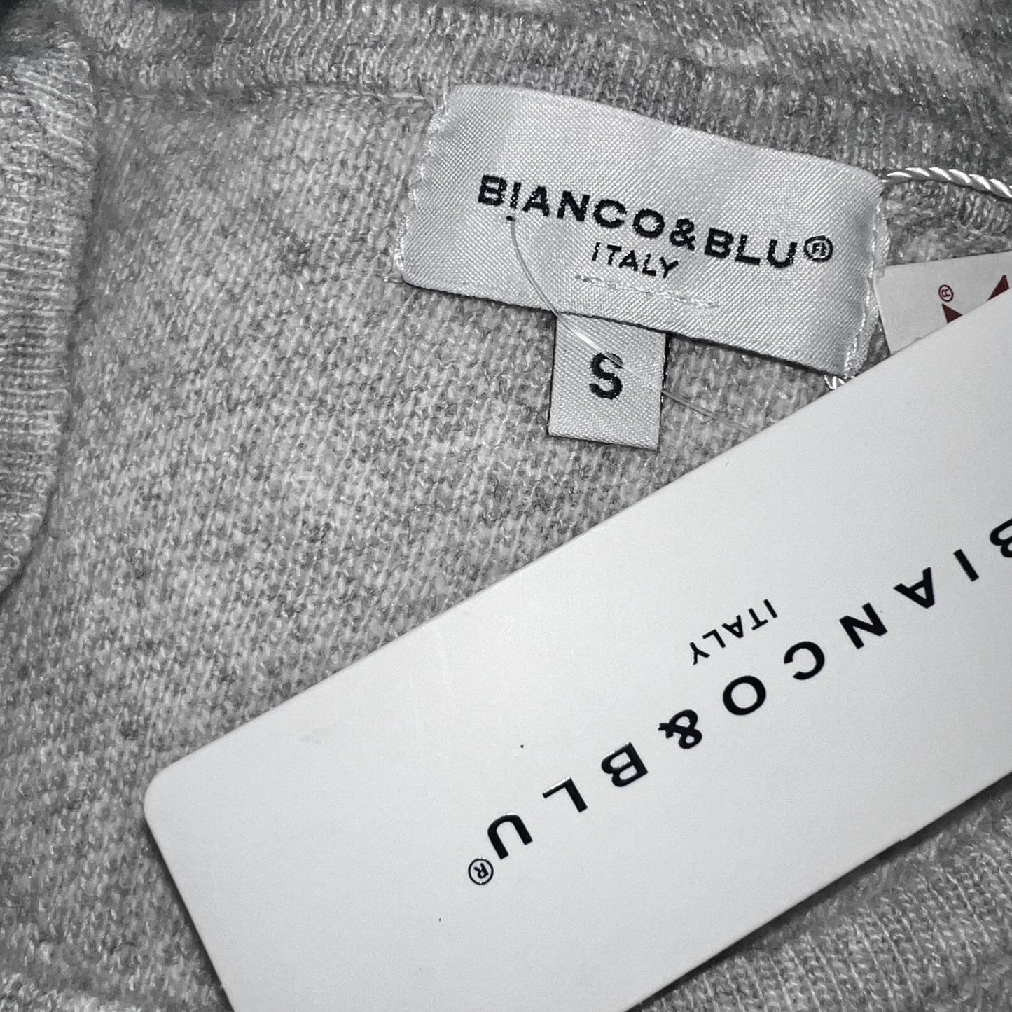 Sweater Cashmere By Bianco & Blu In Grey, Size: S