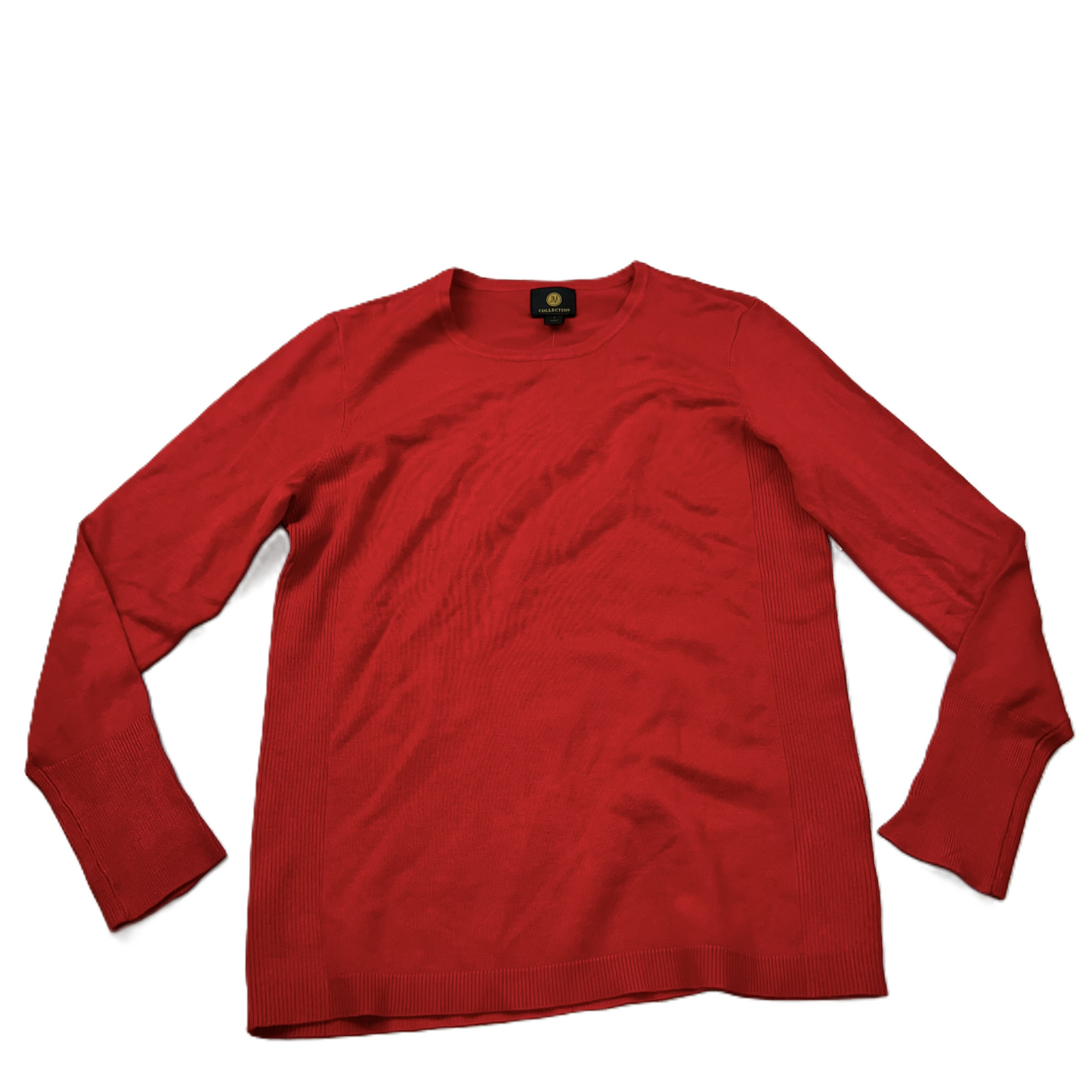 Sweater By Jm Collections In Red, Size: S