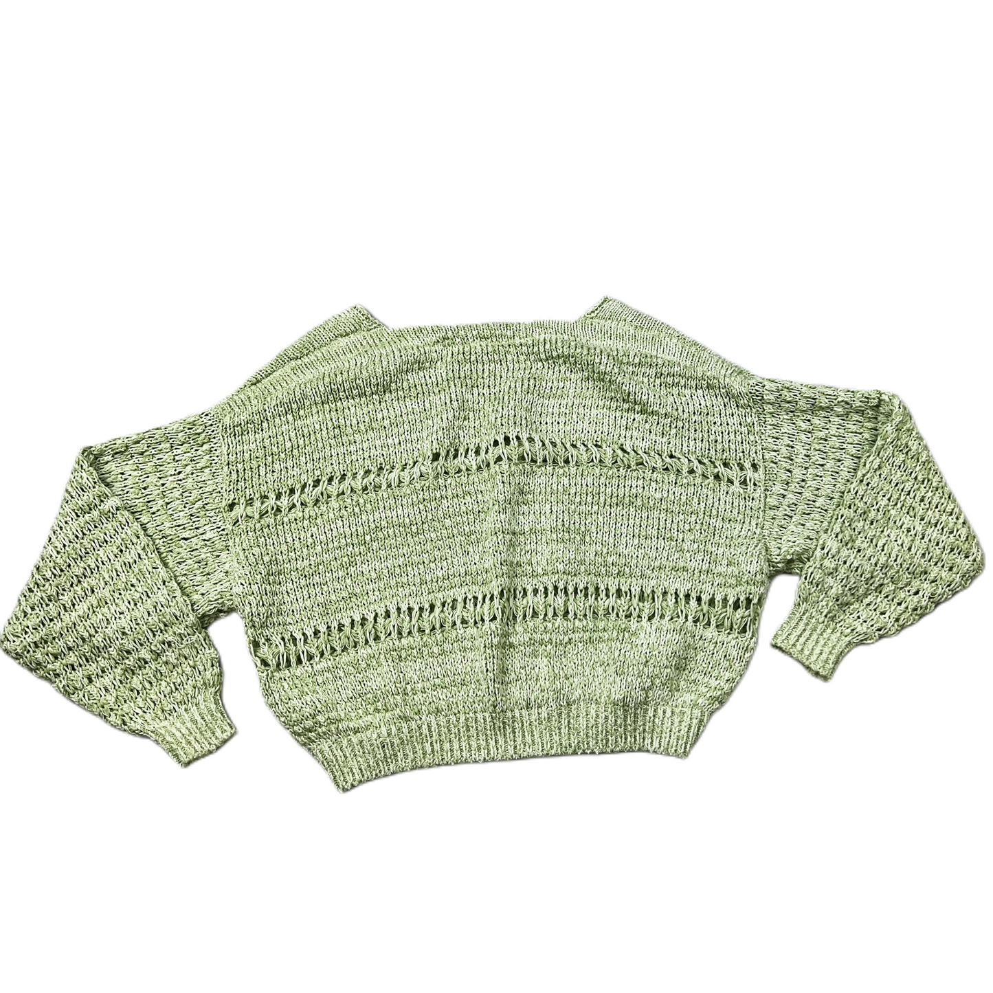 Sweater By Free People In Green, Size: Xs