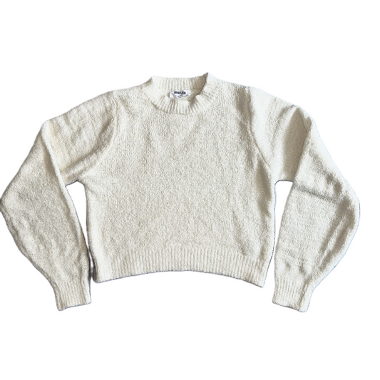 Sweater By Double Zero In Cream, Size: S