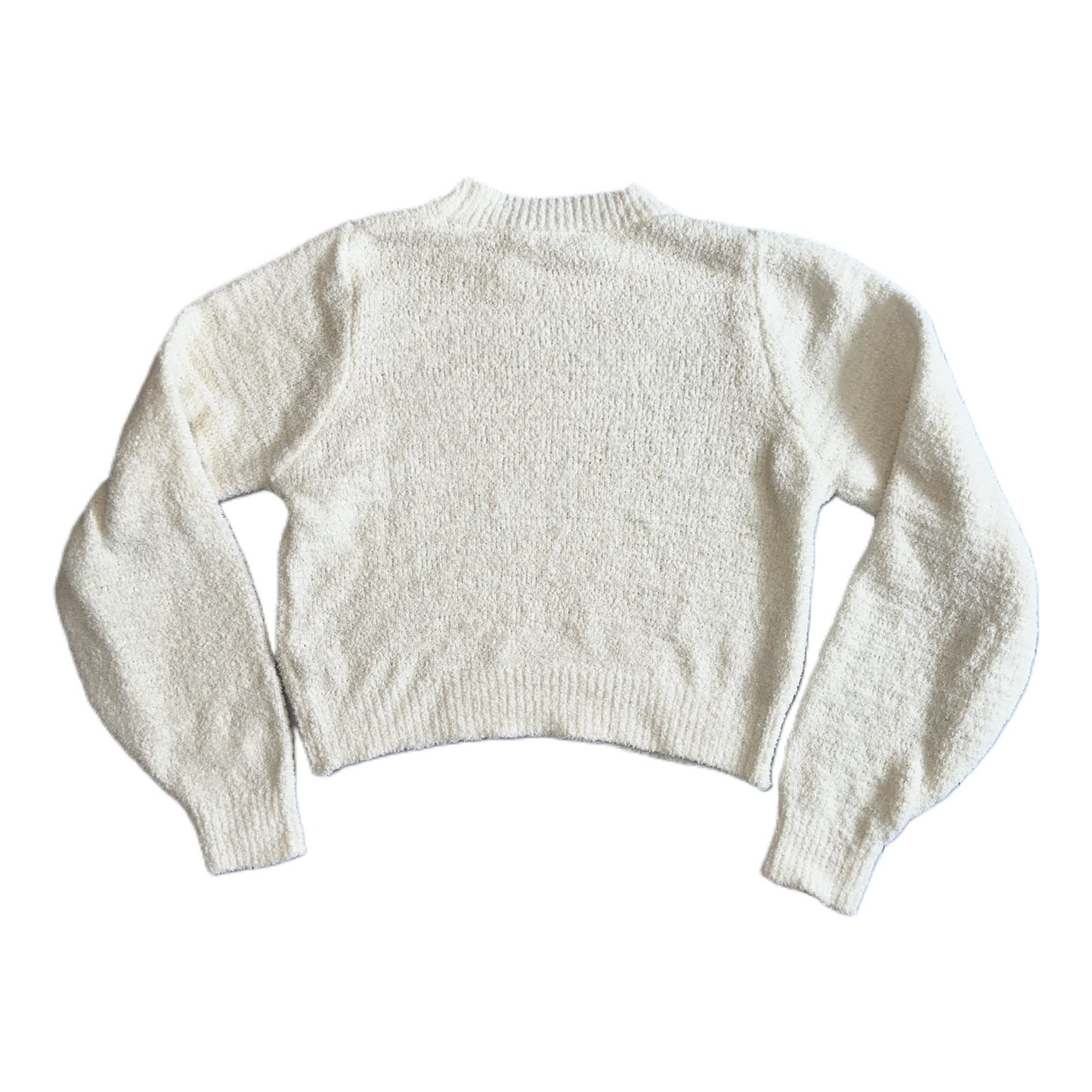 Sweater By Double Zero In Cream, Size: S