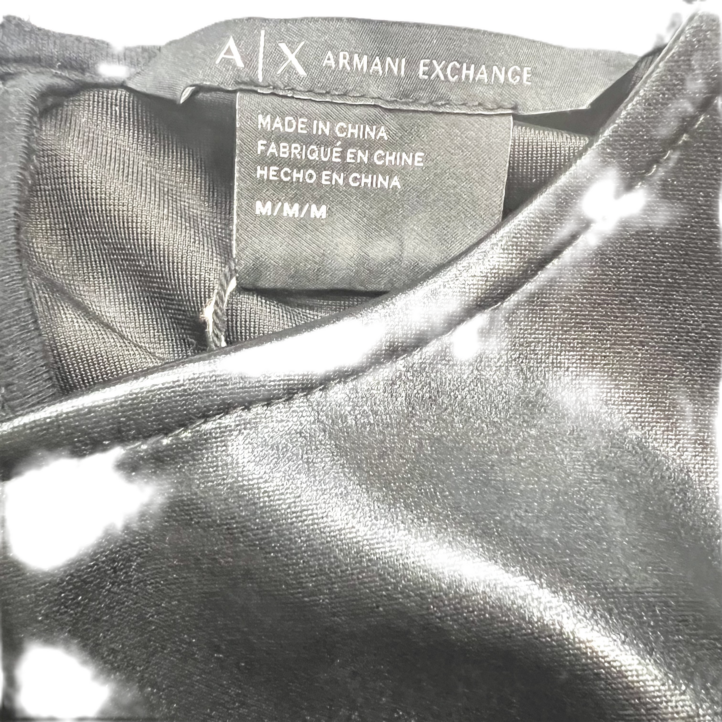 Dress Party Short By Armani Exchange In Black, Size: M