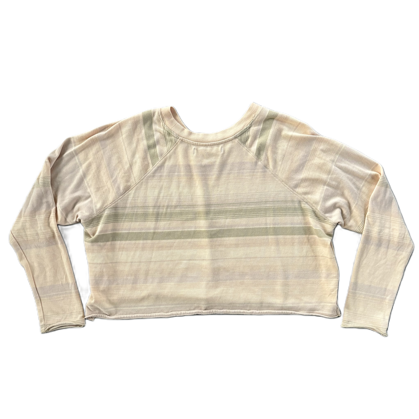 Top Long Sleeve By We The Free In Striped Pattern, Size: Xs