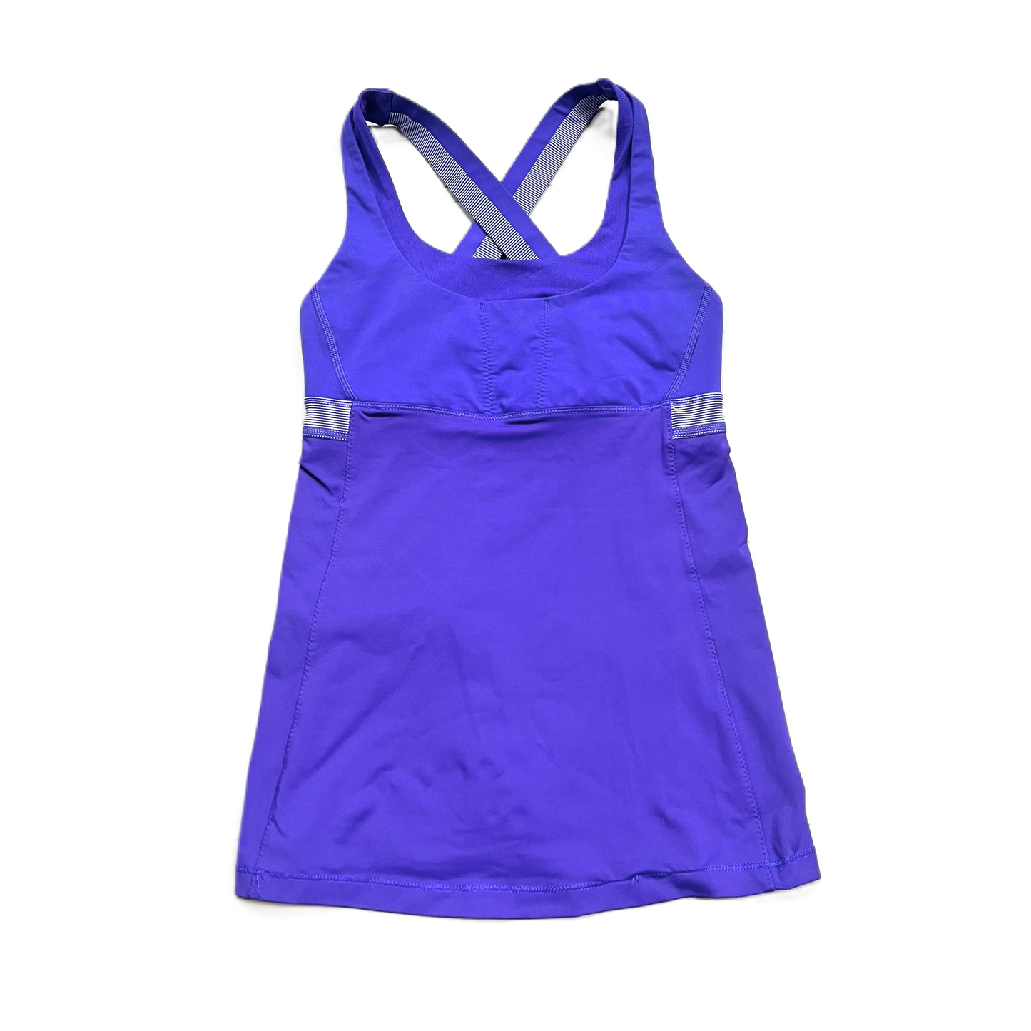 Athletic Tank Top By Lululemon In Blue, Size: 4