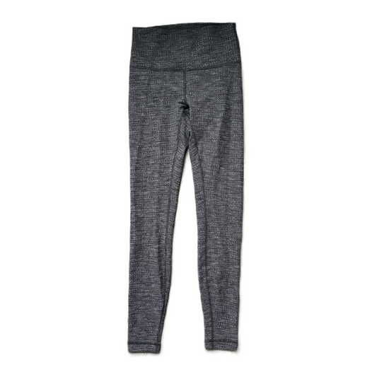 Athletic Leggings By Lululemon In Grey, Size: 6