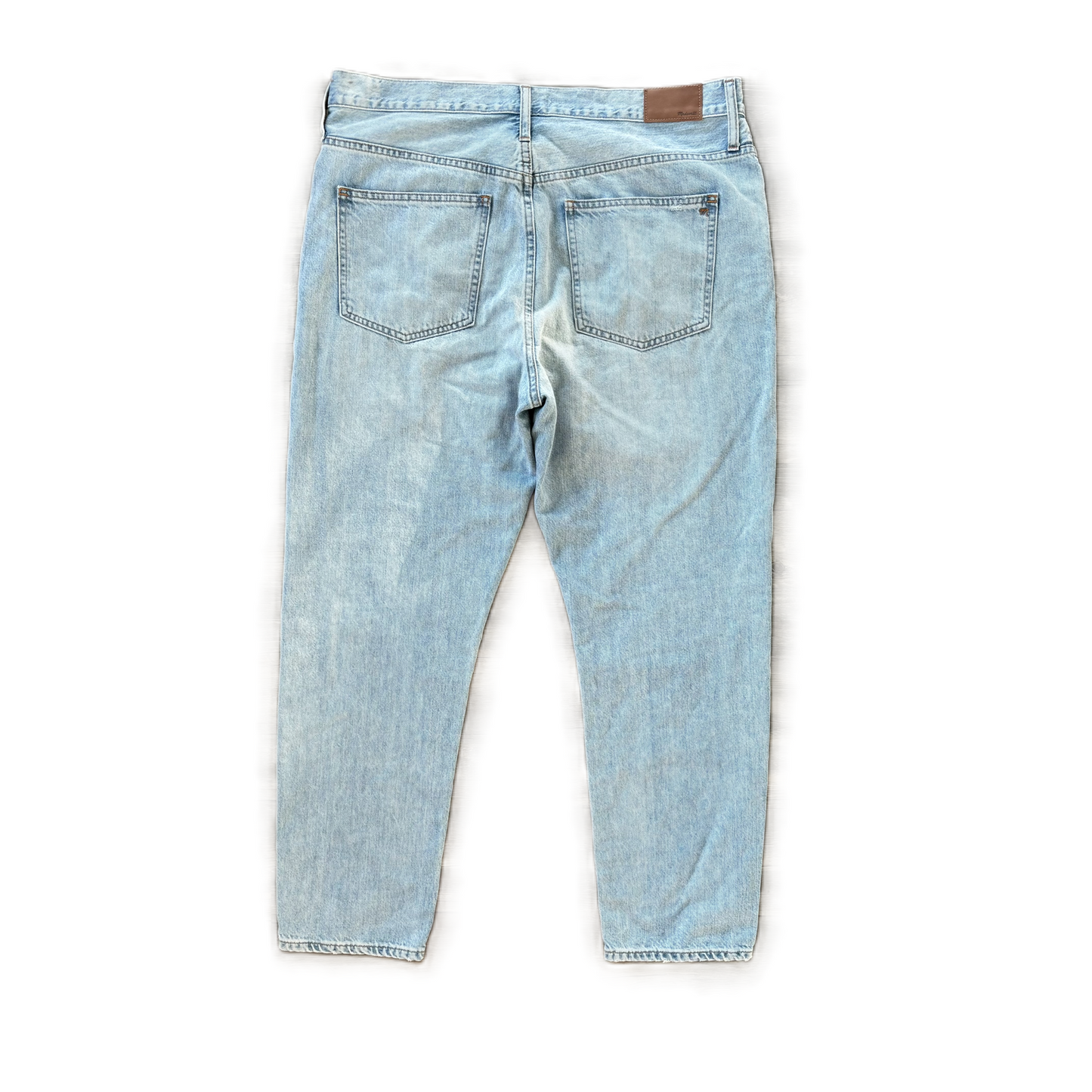 Jeans Straight By Madewell In Blue Denim, Size: 18