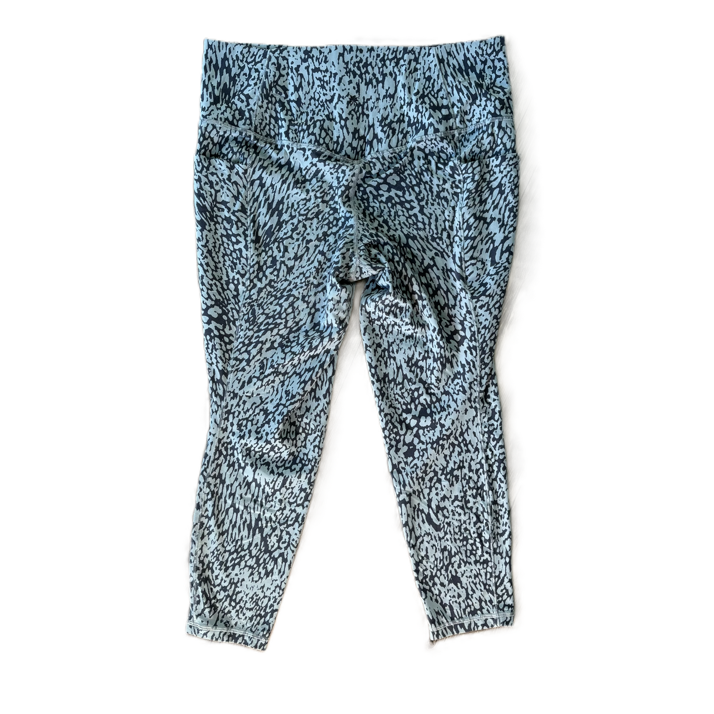 Athletic Leggings Capris By Athleta In Animal Print, Size: Xl