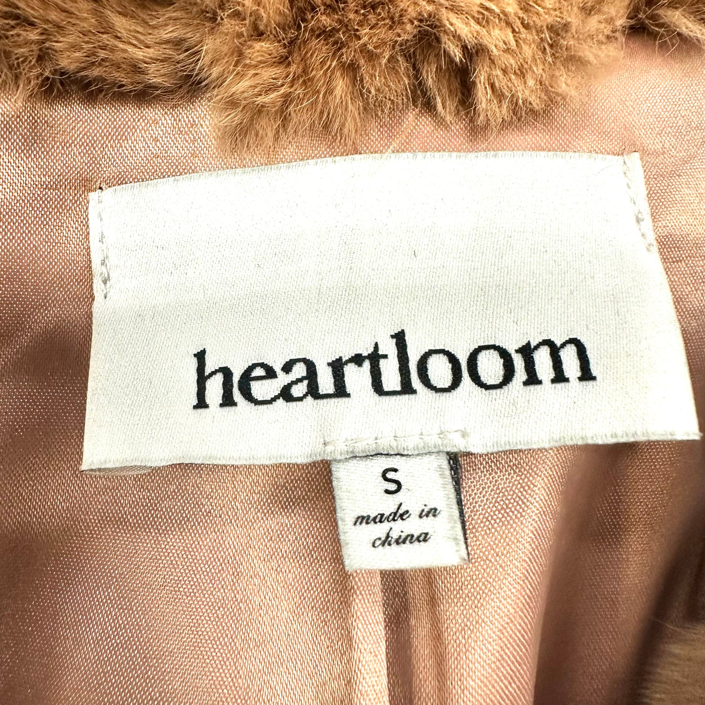 Coat Other By Heartloom In Brown, Size: S