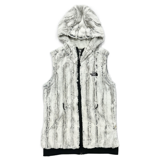 Vest Faux Fur & Sherpa By The North Face In Grey, Size: Xs