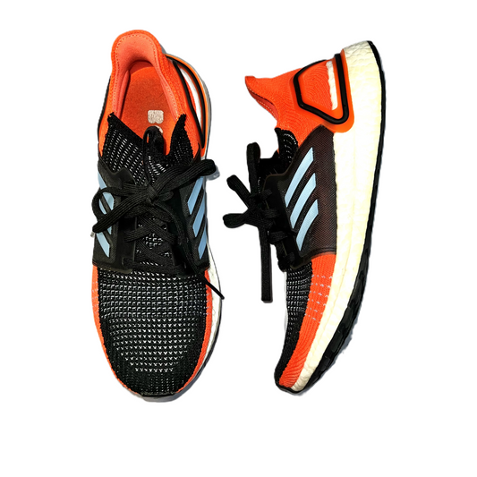 Shoes Athletic By Adidas In Black & Orange, Size: 8.5