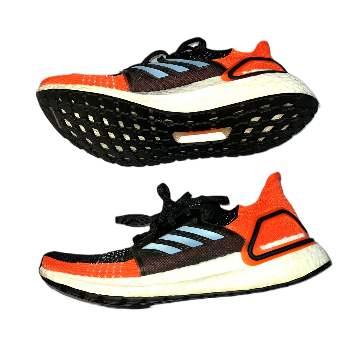 Shoes Athletic By Adidas In Black & Orange, Size: 8.5