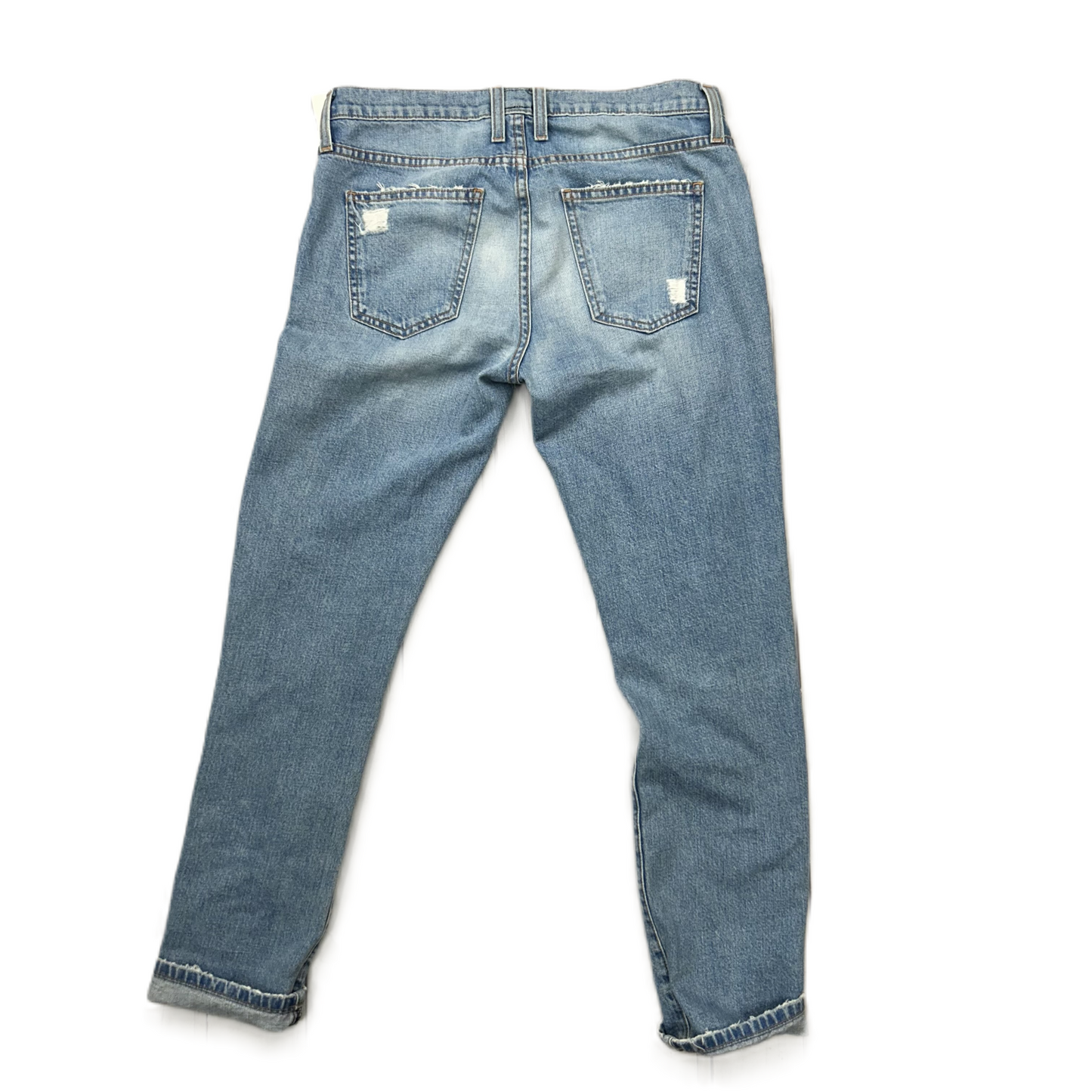 Jeans Boyfriend By Current/elliott In Blue Denim, Size: 2