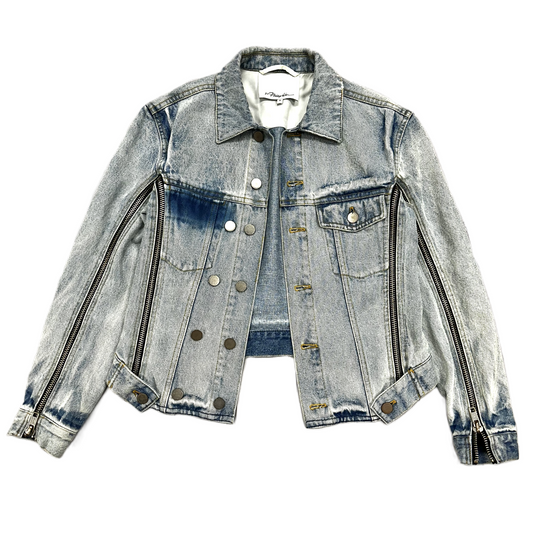 Jacket Luxury Designer By 3.1 Phillip Lim In Blue Denim, Size: Xs