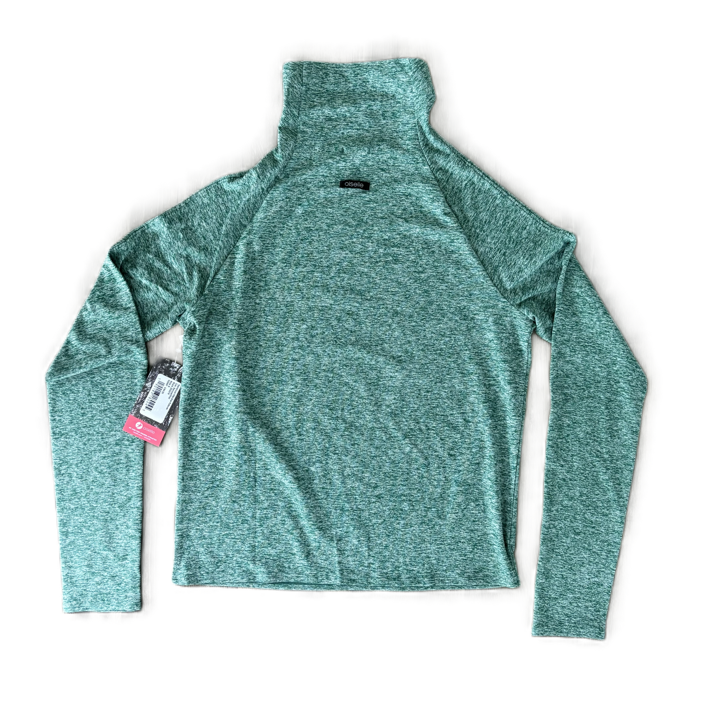 Athletic Top Long Sleeve Crewneck By Oiselle In Green, Size: S