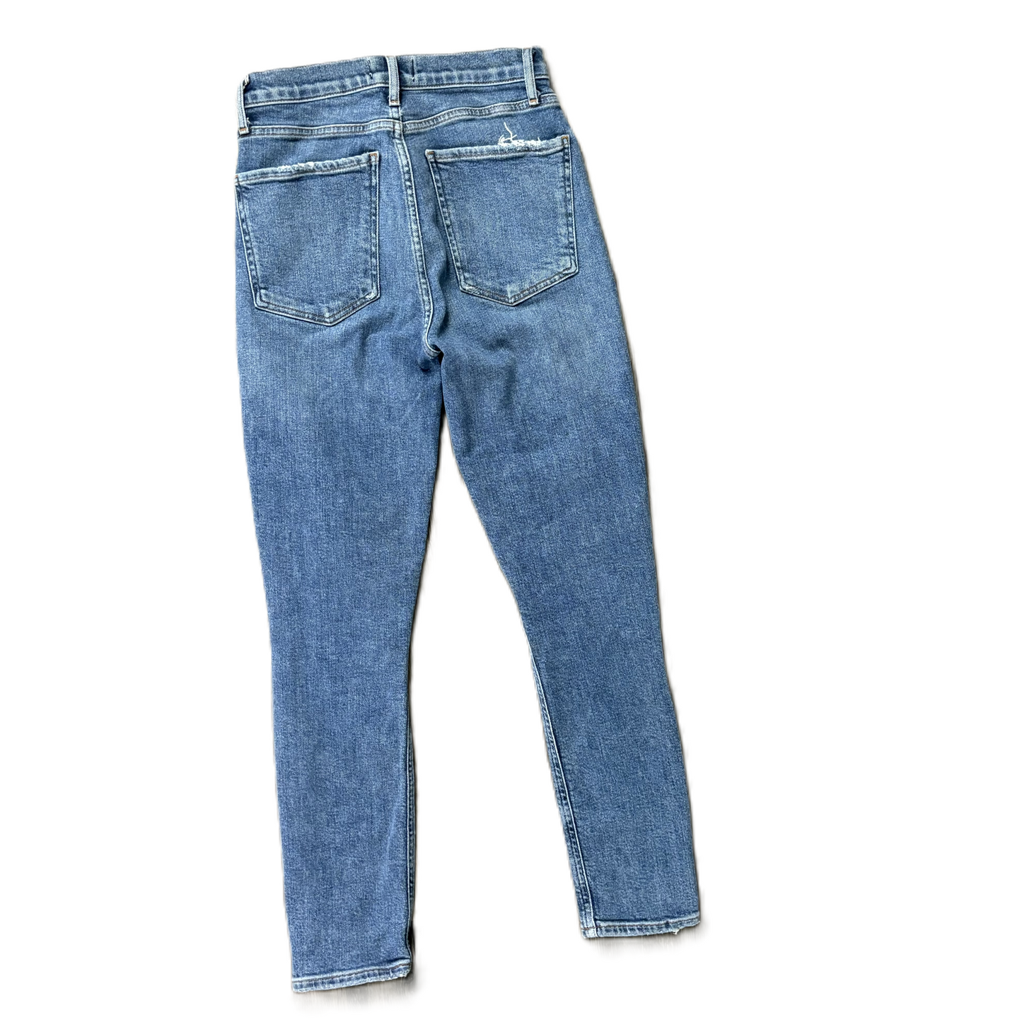 Jeans Straight By Agolde In Blue Denim, Size: 2