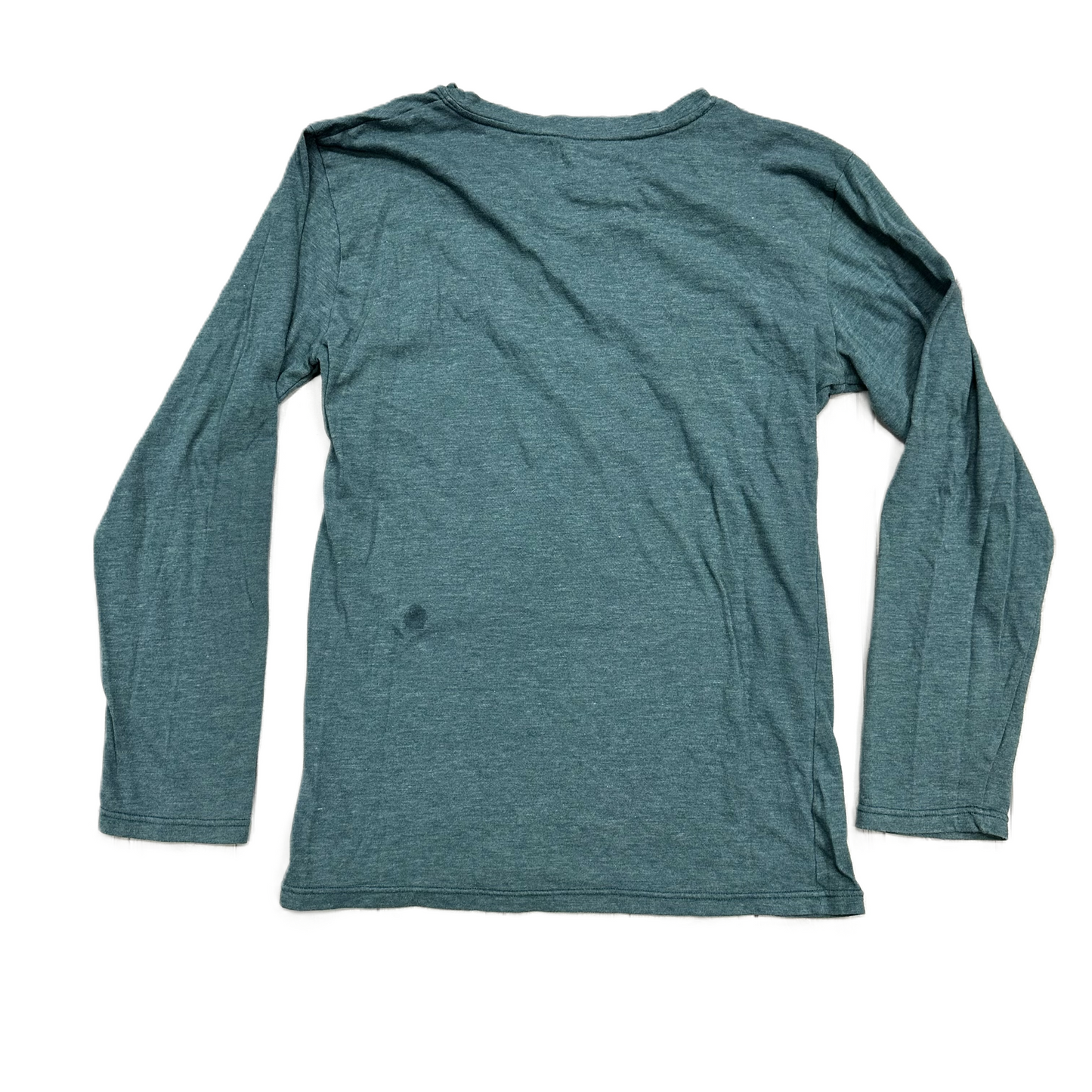 Top Long Sleeve By Reebok In Green, Size: L