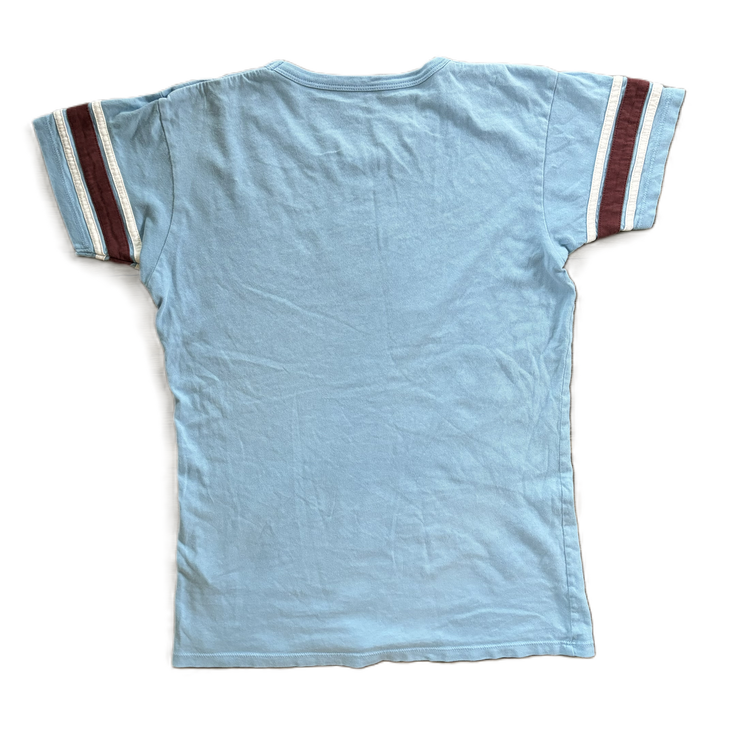 Top Short Sleeve By Banner In Blue & Red & White, Size: M