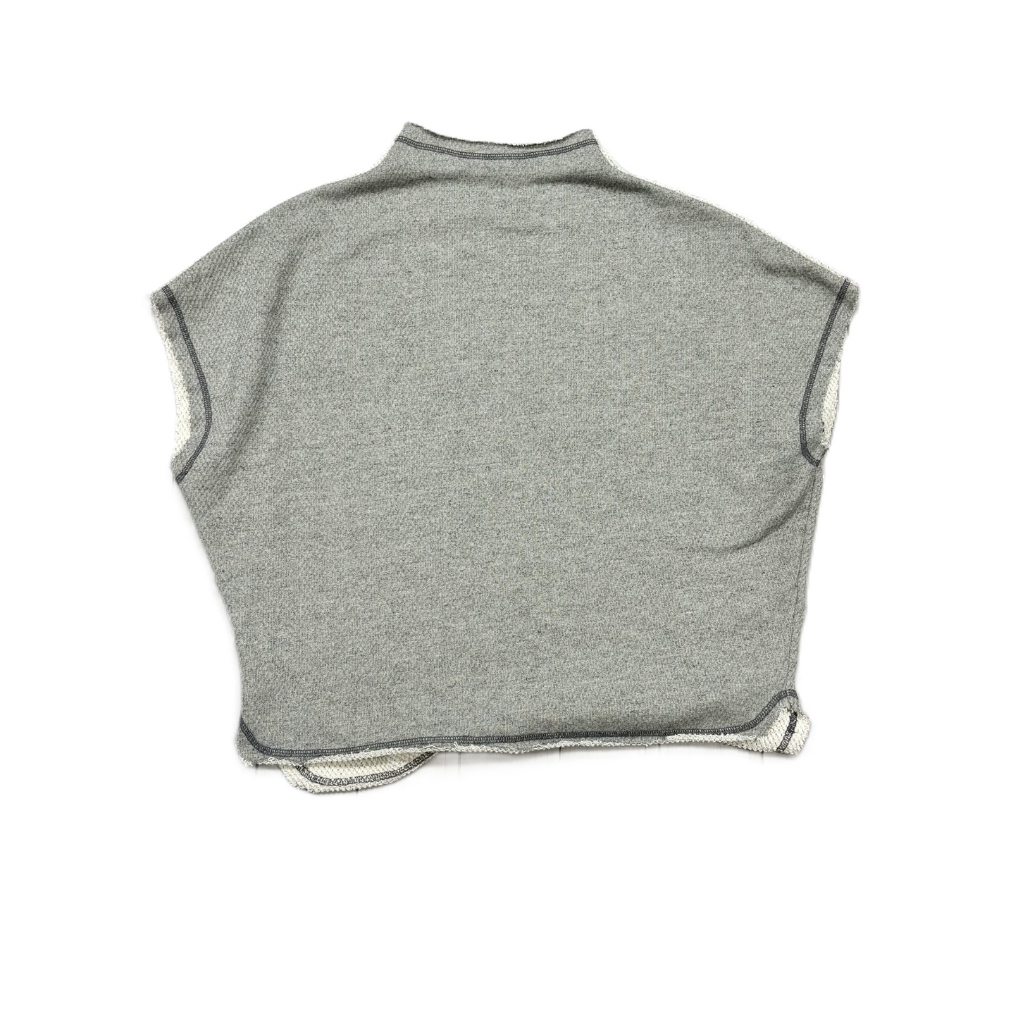 Top Short Sleeve By Pilcro In Grey, Size: S