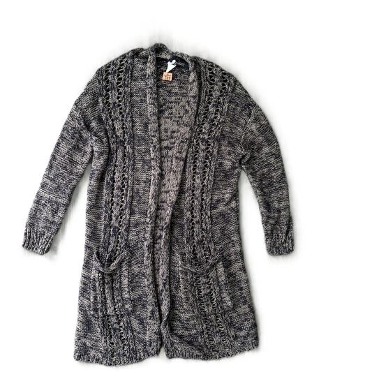 Sweater Cardigan By Akemi And Kin In Navy, Size: M