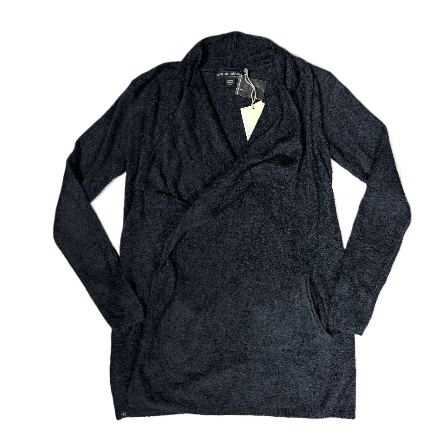 Sweater Cardigan By Barefoot Dreams In Navy, Size: Xs