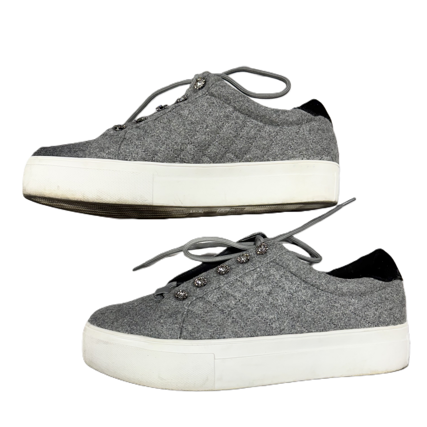 Shoes Sneakers Platform By Kurt Geiger London In Grey, Size: 10