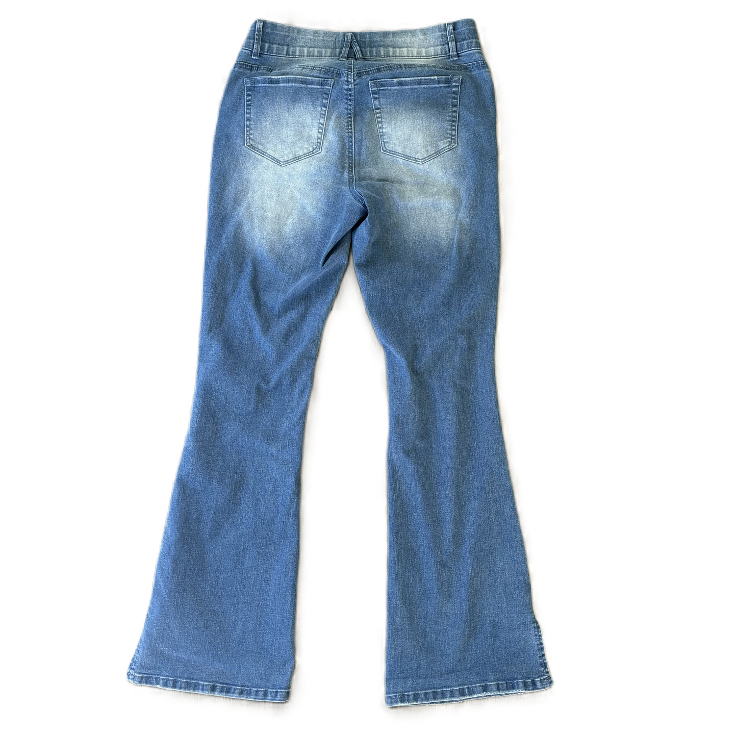 Jeans Flared By Indigo Poppy In Blue Denim, Size: 8