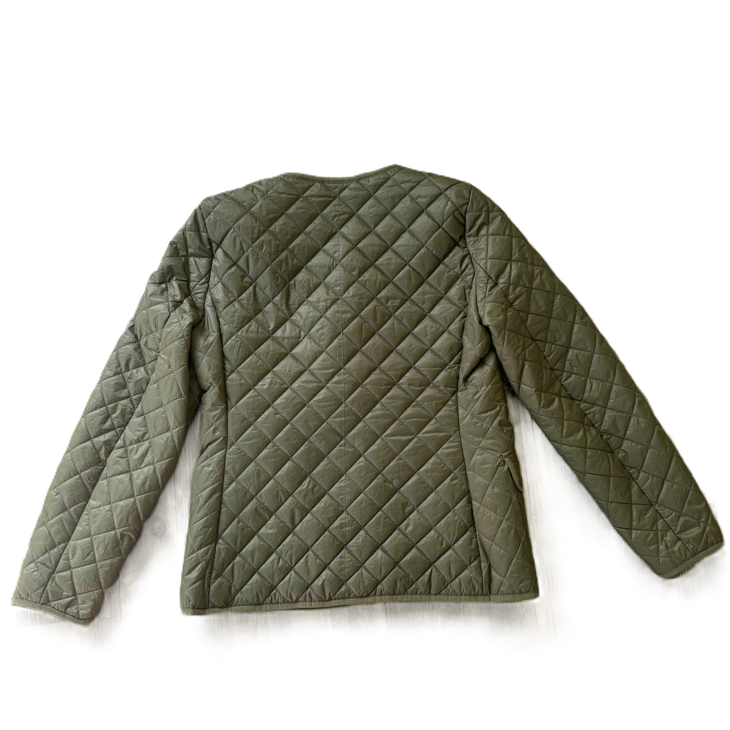 Jacket Puffer & Quilted By J. Crew In Green, Size: S