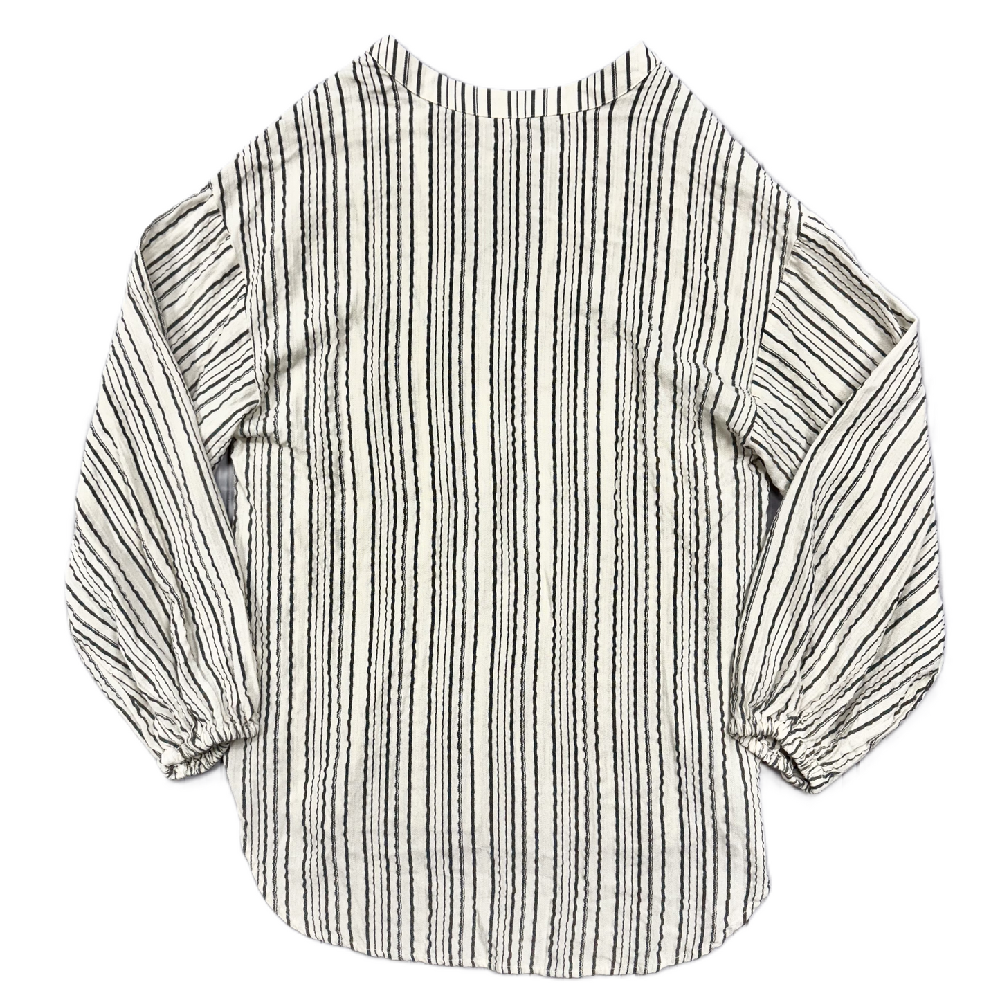 Top Long Sleeve By Free People In Striped Pattern, Size: Xs