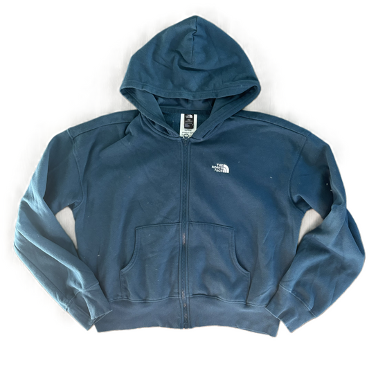 Sweatshirt Hoodie By The North Face In Blue, Size: M