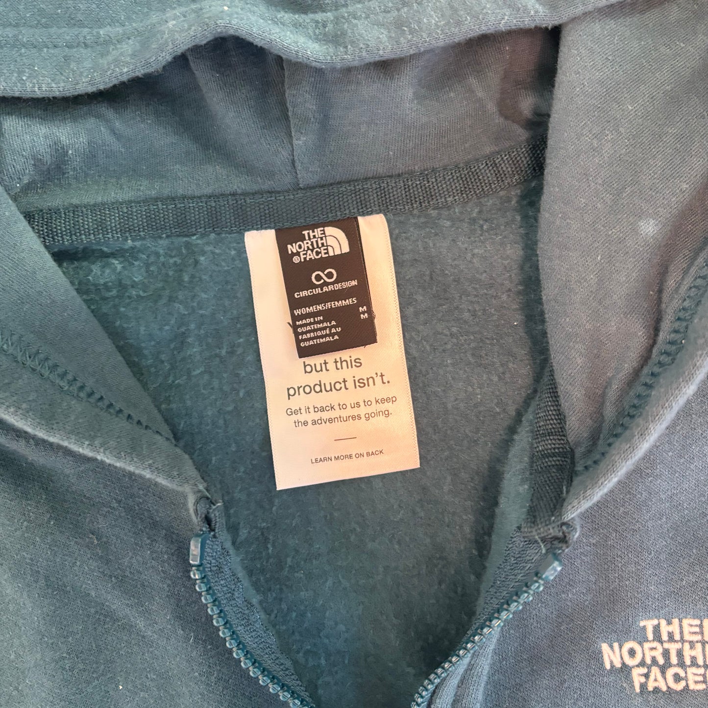 Sweatshirt Hoodie By The North Face In Blue, Size: M