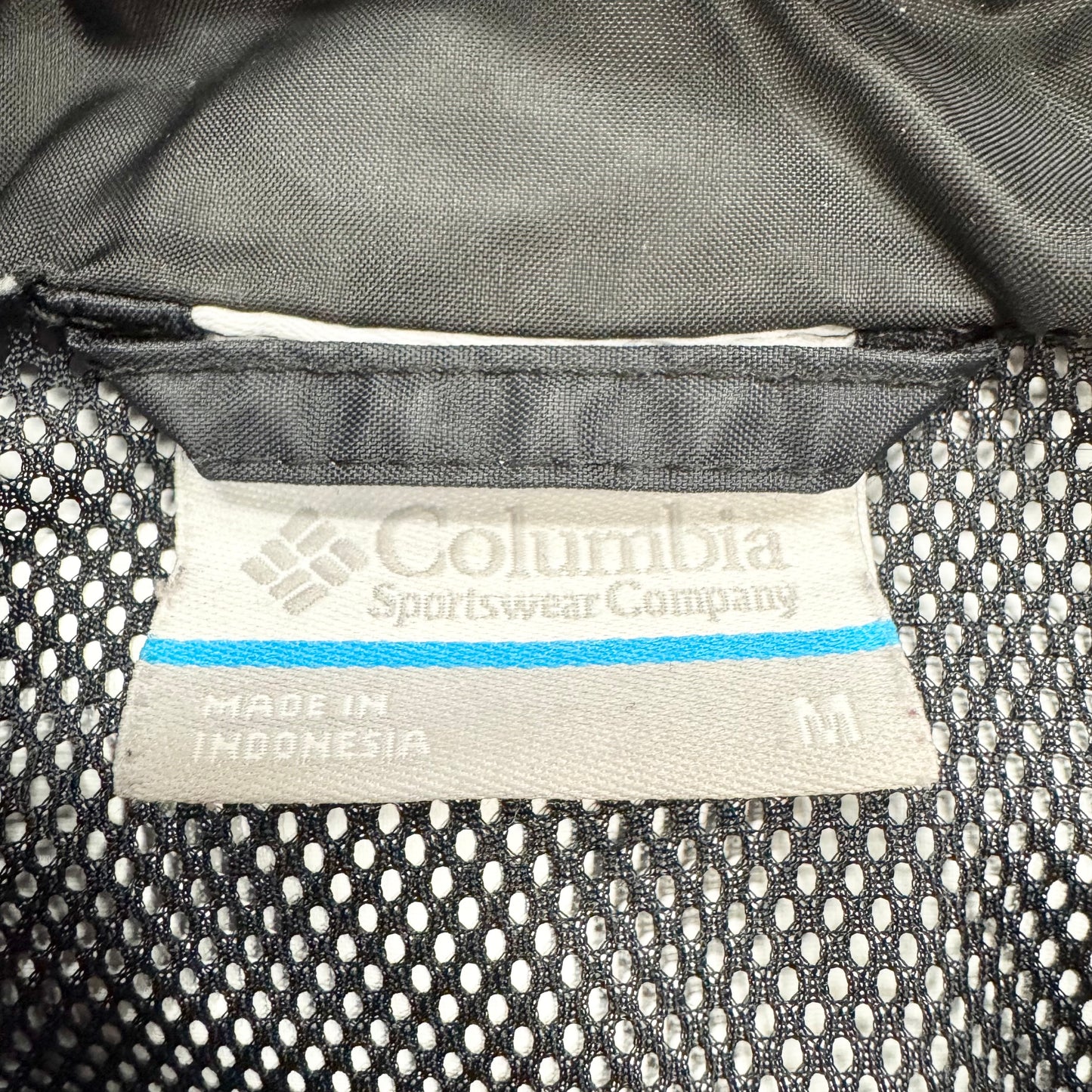 Jacket Windbreaker By Columbia In Black, Size: M