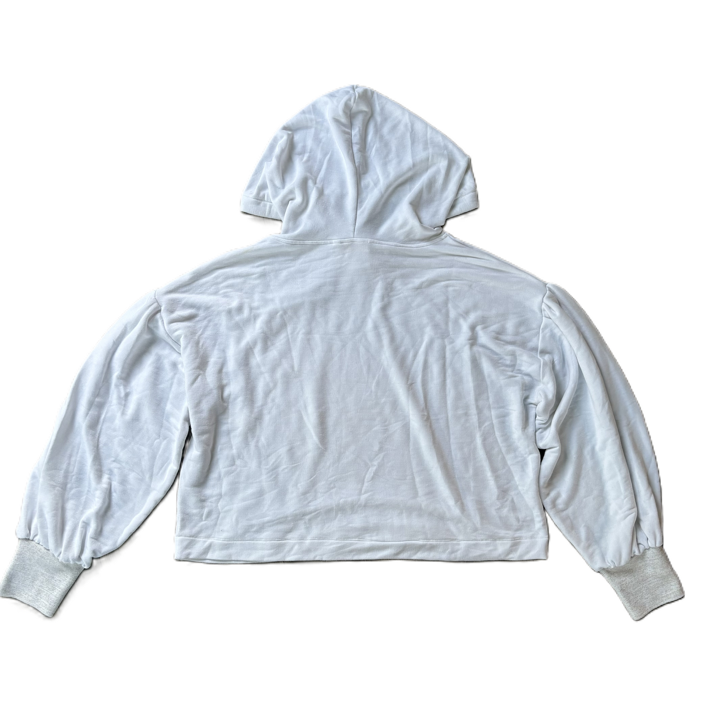 Sweatshirt Hoodie By Ramy Brook In White, Size: M