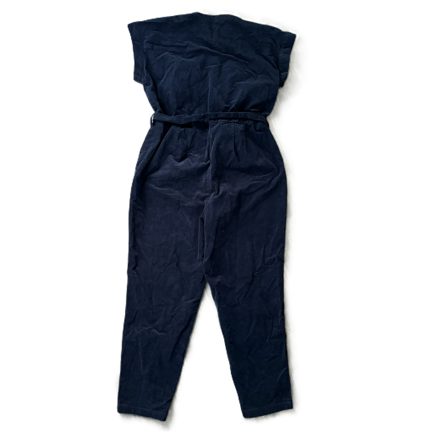 Jumpsuit By Eloquii In Navy, Size: 1x