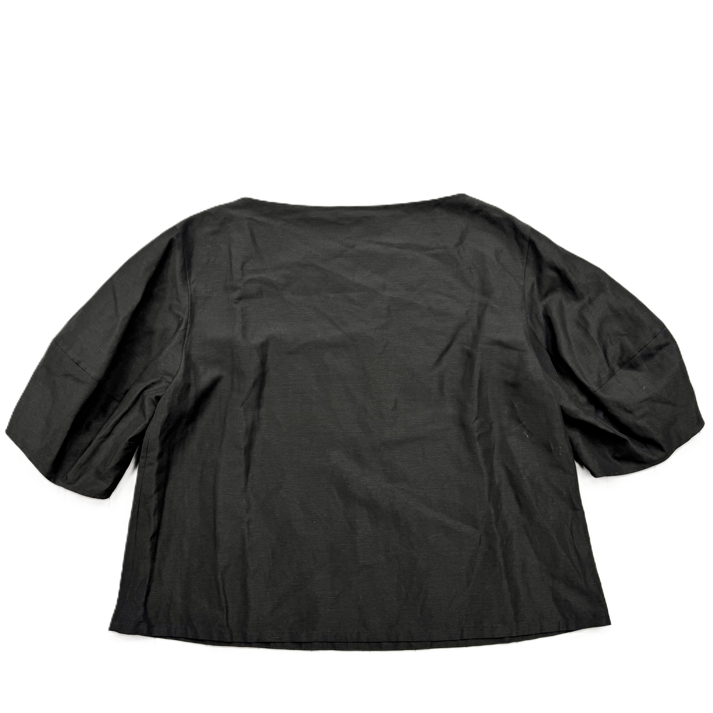 Blouse Designer By Lafayette 148 In Black, Size: Xl