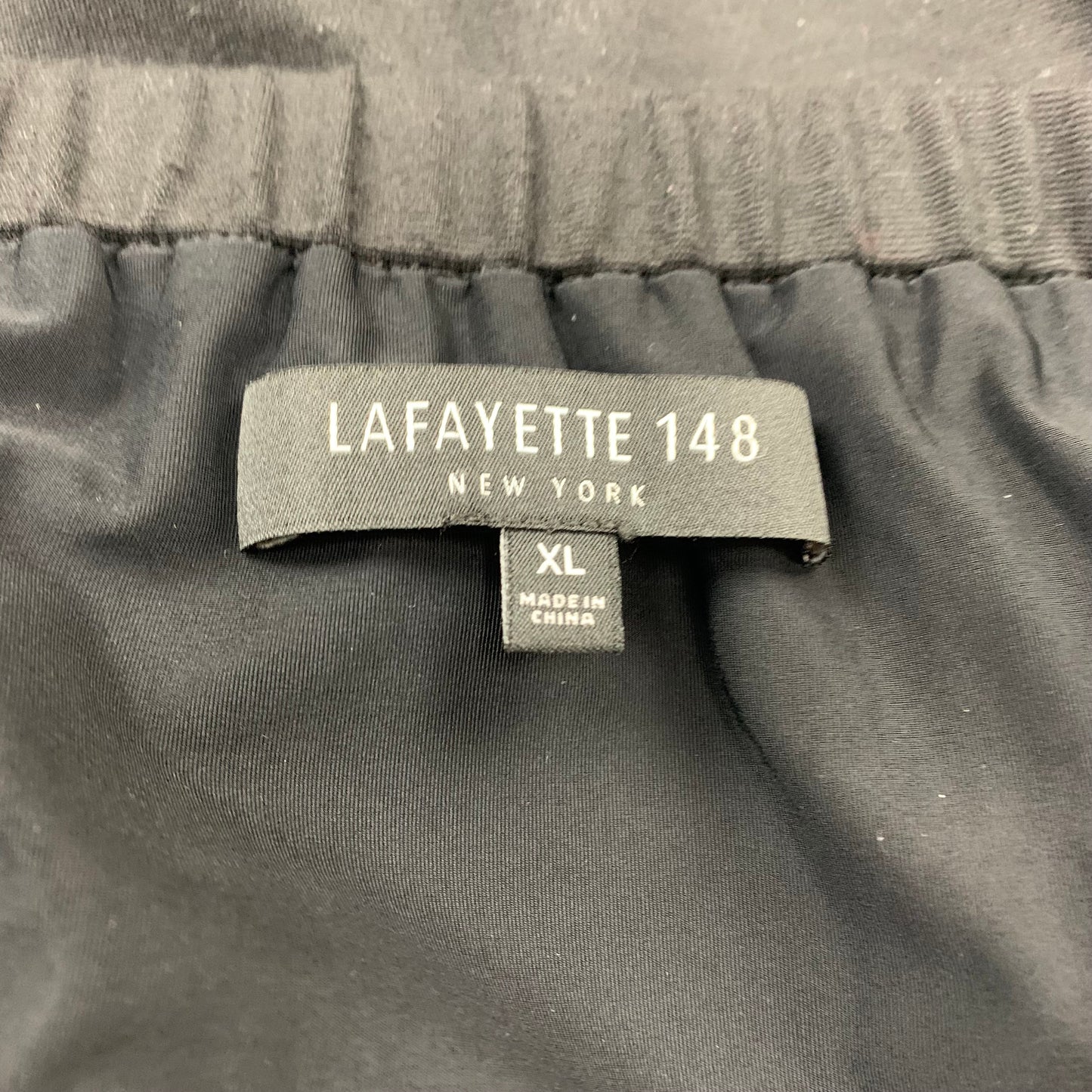 Skirt Designer By Lafayette 148 In Black, Size: Xl