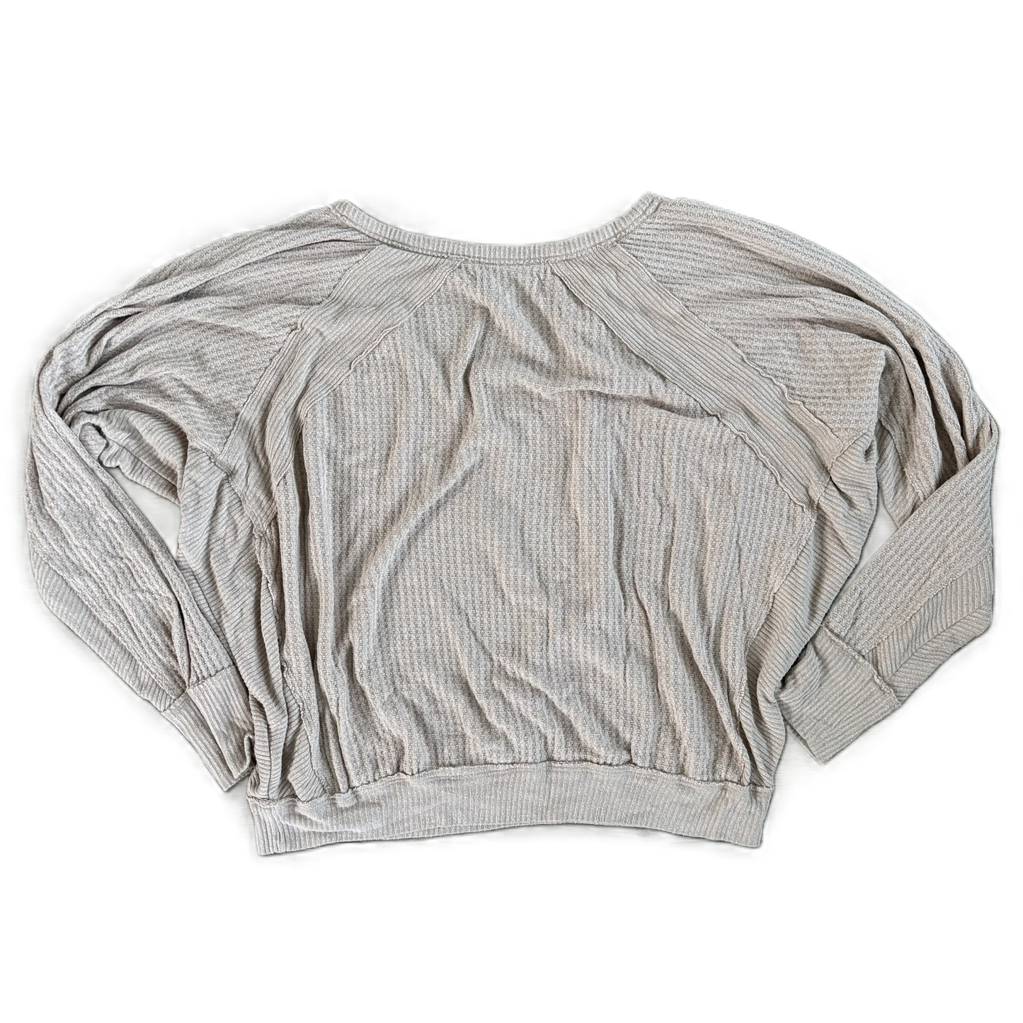 Top Long Sleeve By We The Free In Tan, Size: M