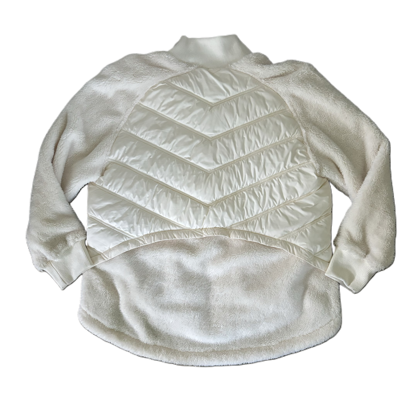 Jacket Puffer & Quilted By Bernardo In Cream, Size: L