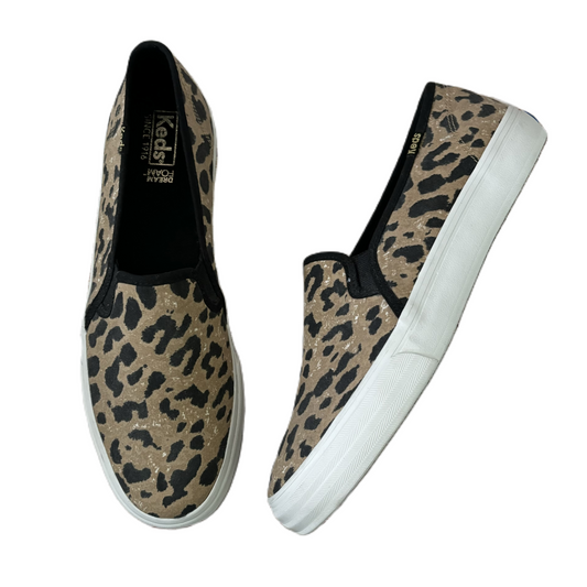 Shoes Sneakers By Keds In Animal Print, Size: 9