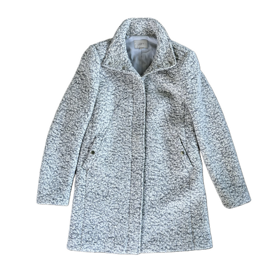 Coat Wool By Loft In Grey, Size: Xs