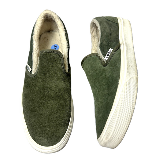 Shoes Sneakers By Vans In Green, Size: 8.5