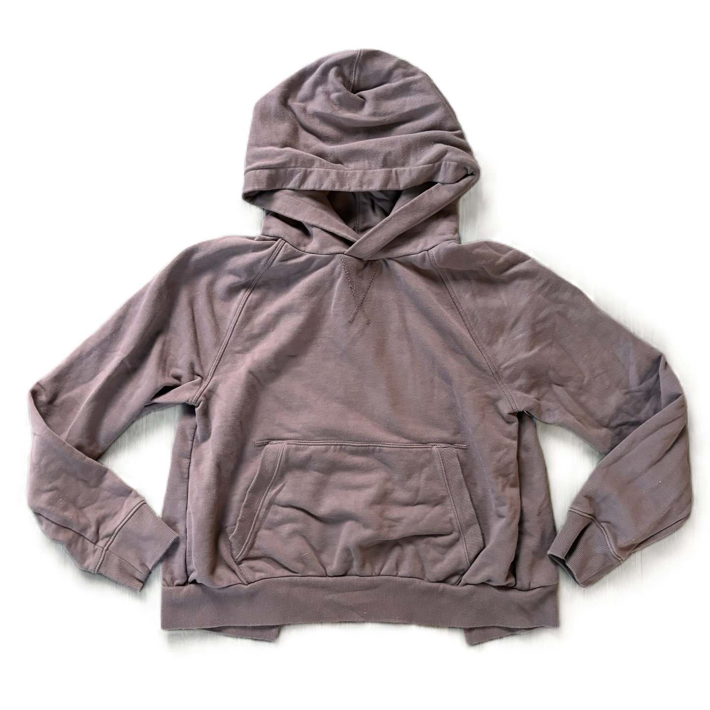 Athletic Sweatshirt Hoodie By Athleta In Brown, Size: M