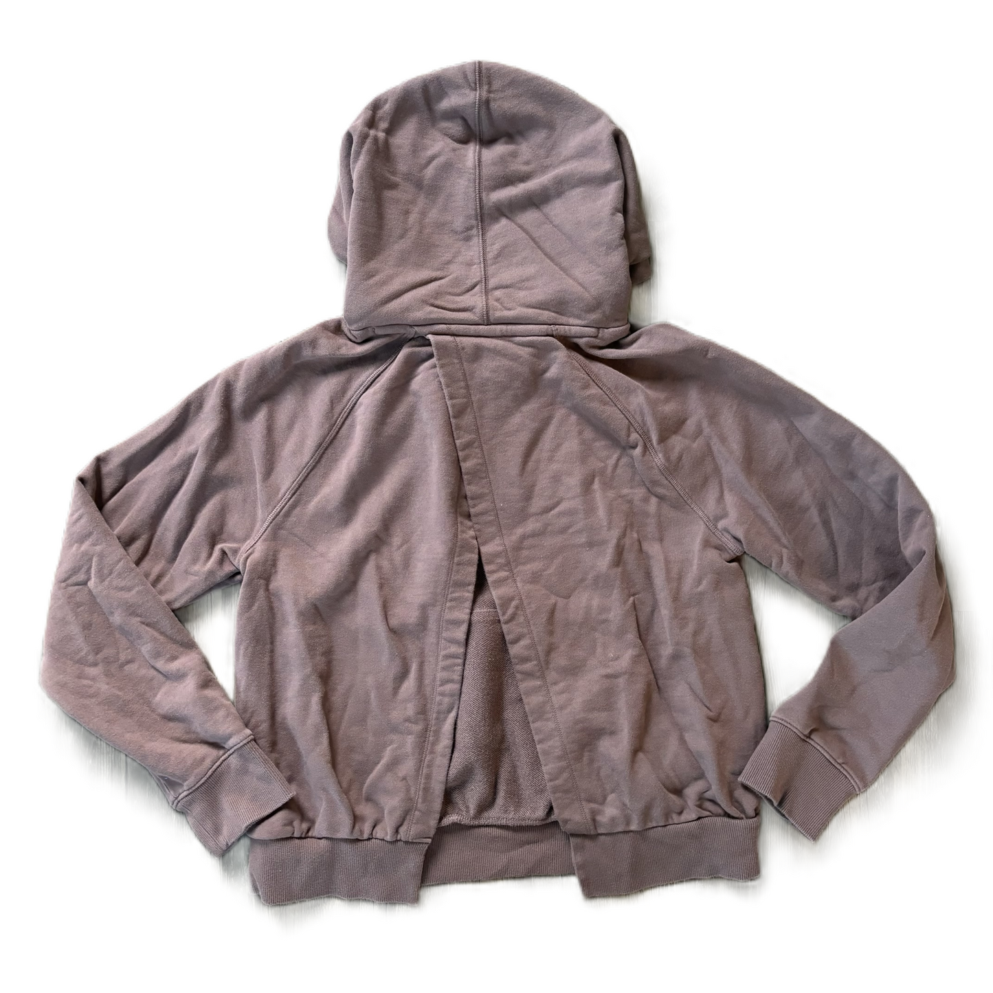 Athletic Sweatshirt Hoodie By Athleta In Brown, Size: M