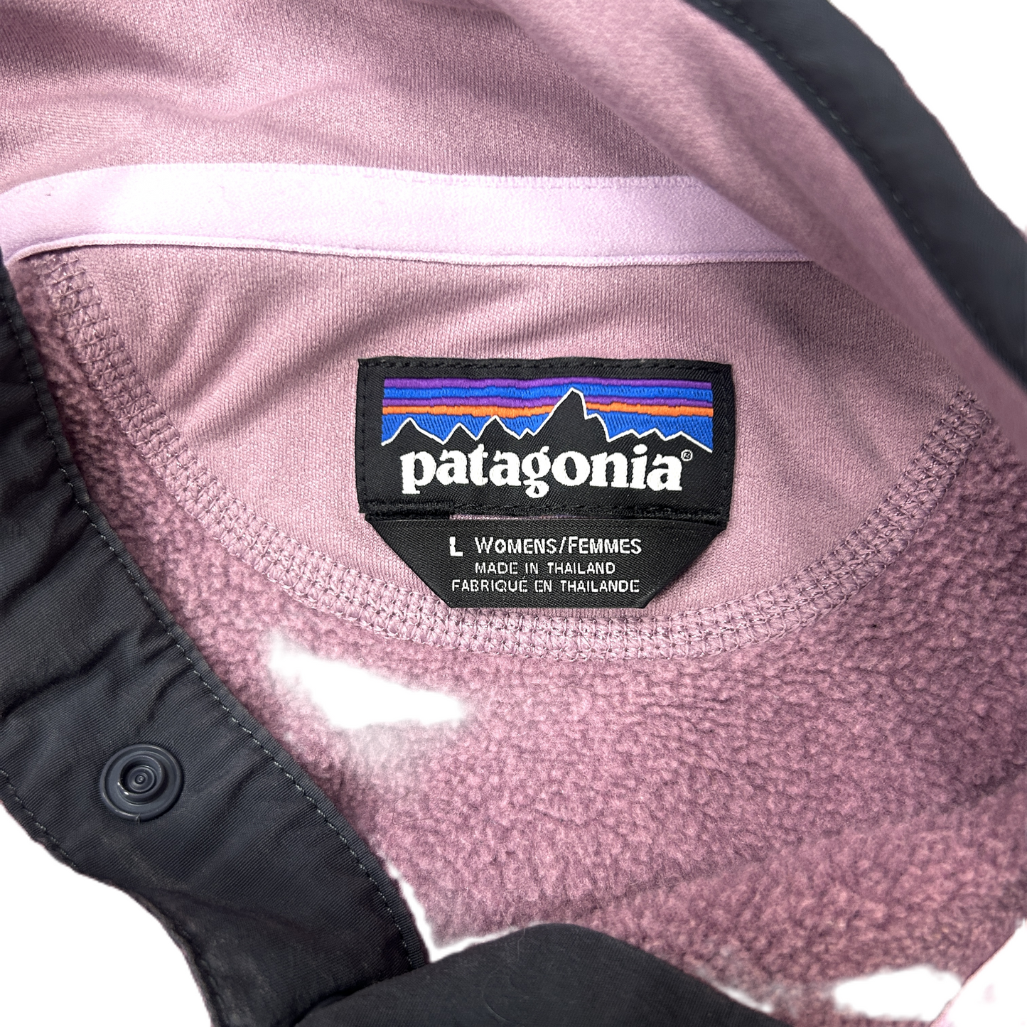 Jacket Fleece By Patagonia In Purple, Size: L