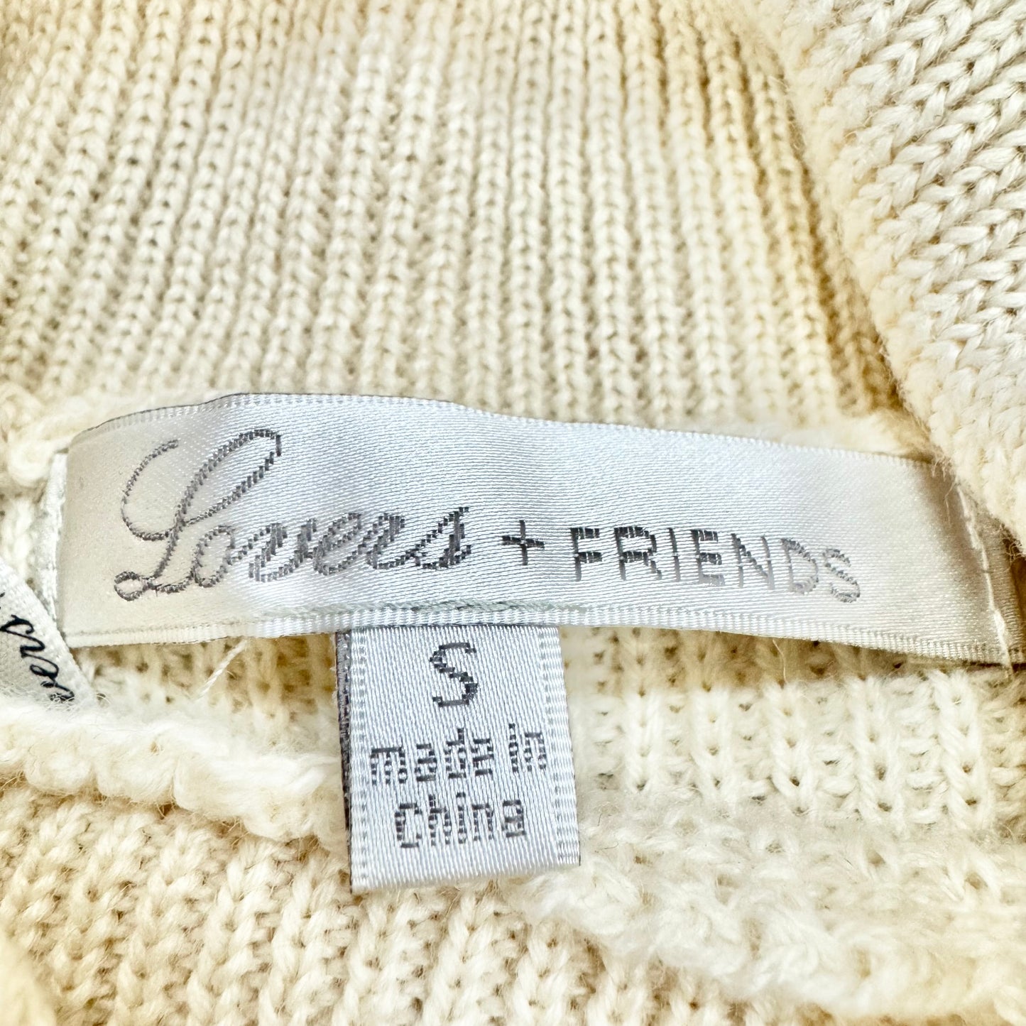 Dress Sweater By Lovers & Friends In Cream, Size: S