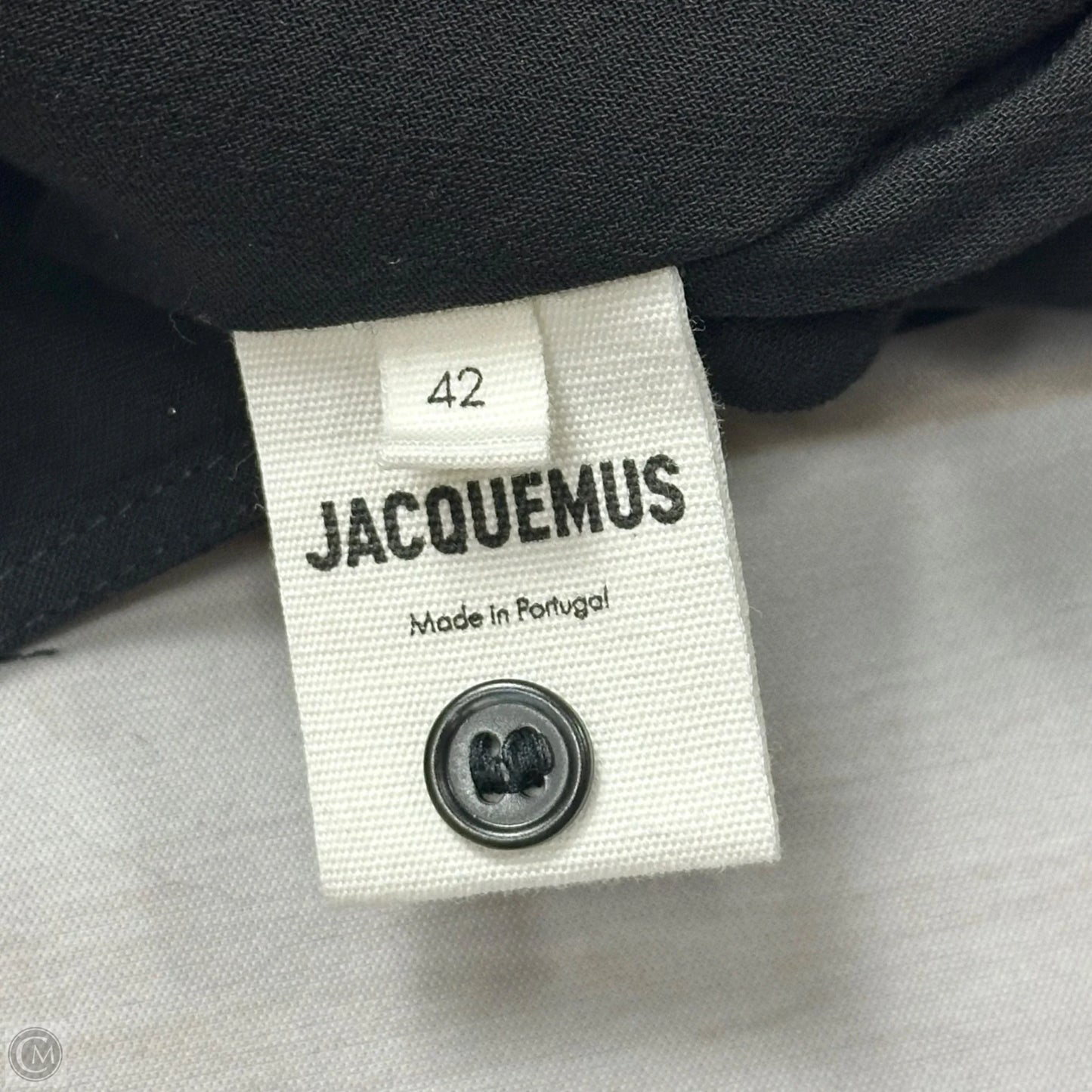 Dress Luxury Designer By Jacquemus In Black, Size: Xl