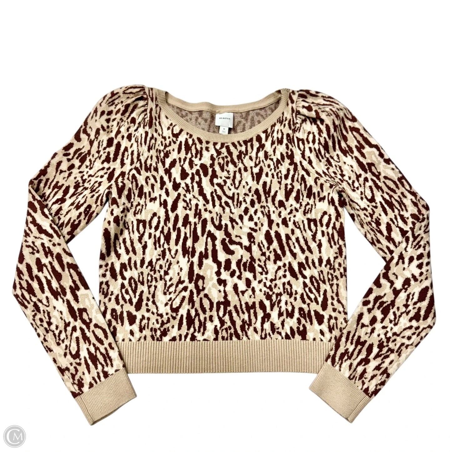 Sweater By Maeve In Animal Print, Size: M