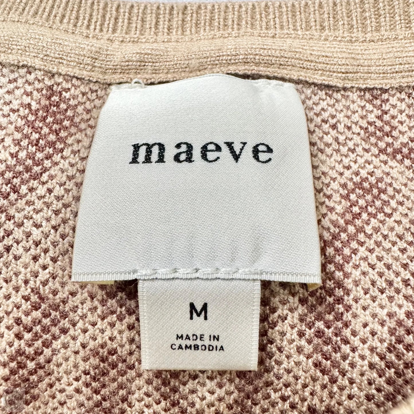Sweater By Maeve In Animal Print, Size: M